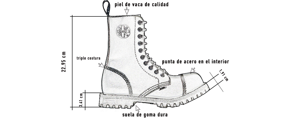 steel botas bo